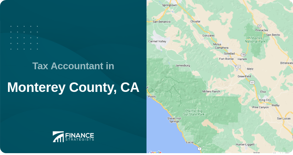 Tax Accountant in Monterey County, CA