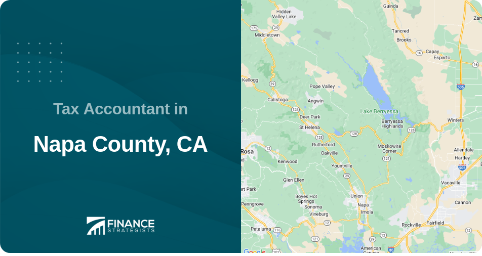 Tax Accountant in Napa County, CA