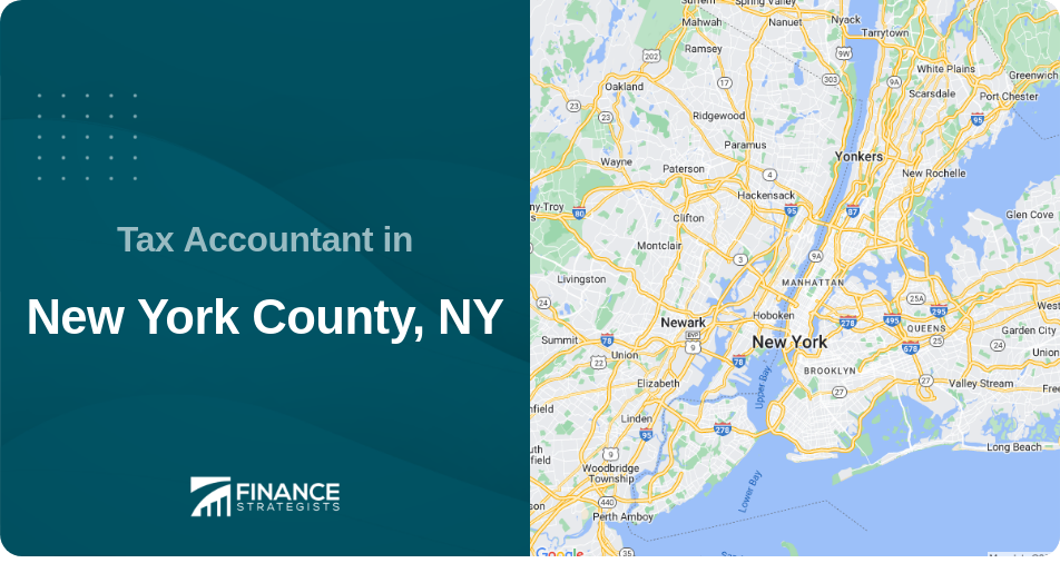 Tax Accountant in New York County, NY