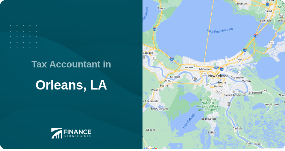 Tax Accountant in Orleans, LA