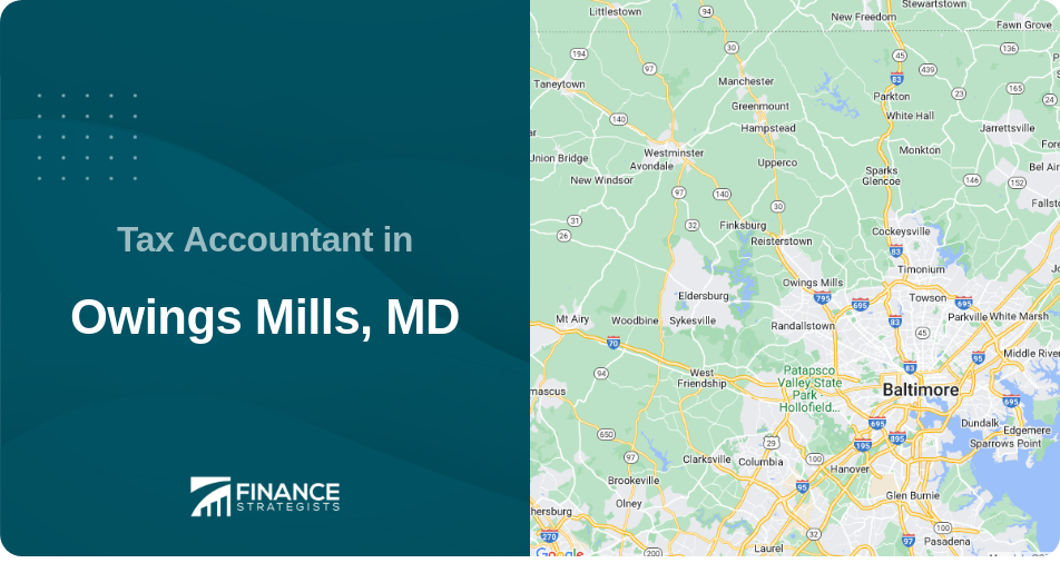 Tax Accountant in Owings Mills, MD