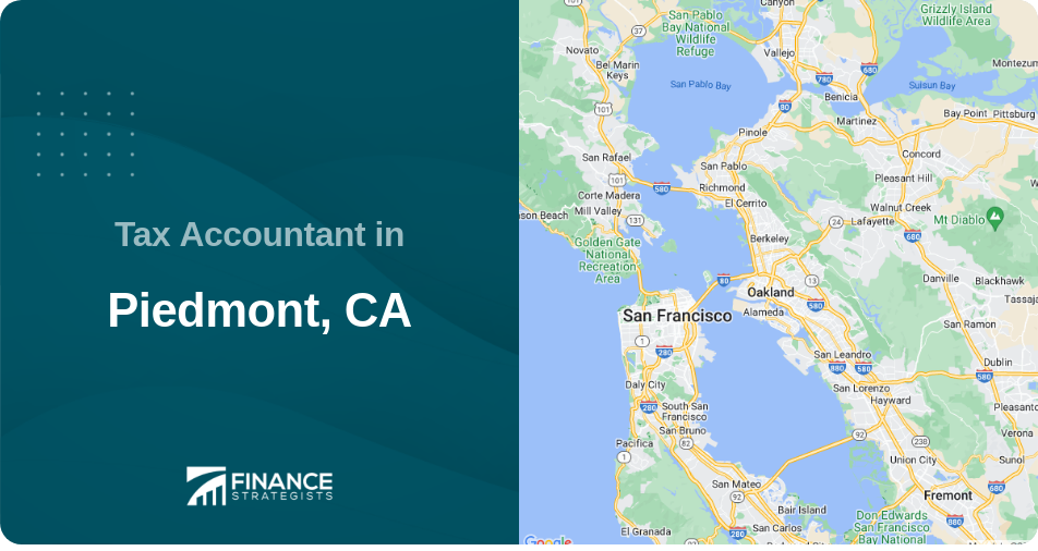 Tax Accountant in Piedmont, CA