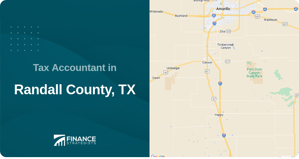 Tax Accountant in Randall County, TX