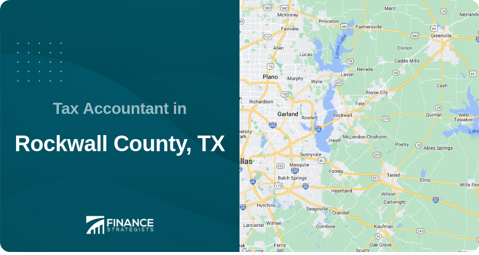 Tax Accountant in Rockwall County, TX