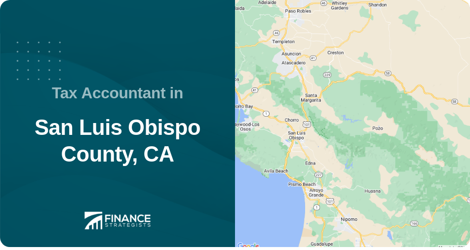 Tax Accountant in San Luis Obispo County, CA