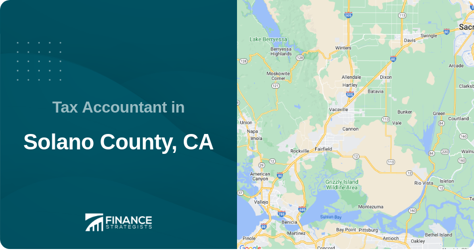 Tax Accountant in Solano County, CA