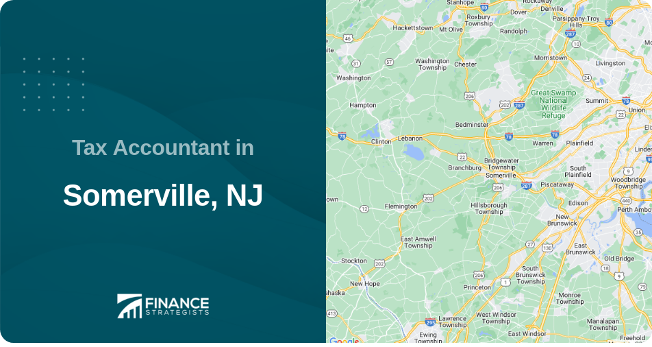 Tax Accountant in Somerville, NJ
