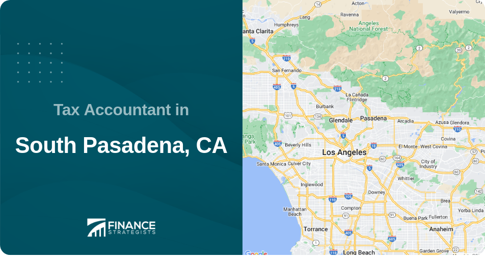 Tax Accountant in South Pasadena, CA