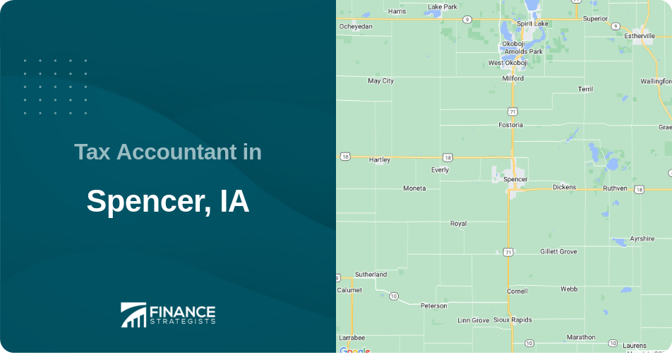 Tax Accountant in Spencer, IA