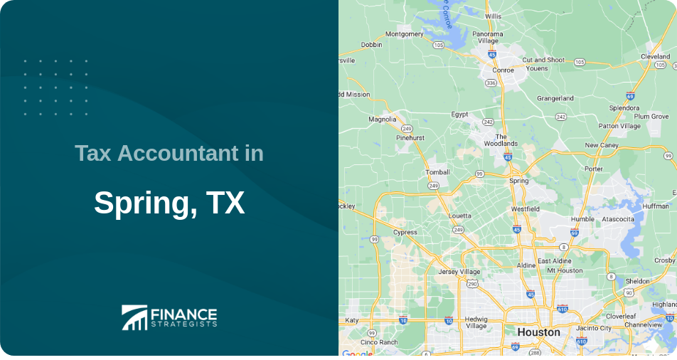 Tax Accountant in Spring, TX