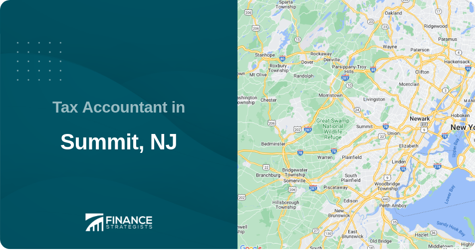 Tax Accountant in Summit, NJ