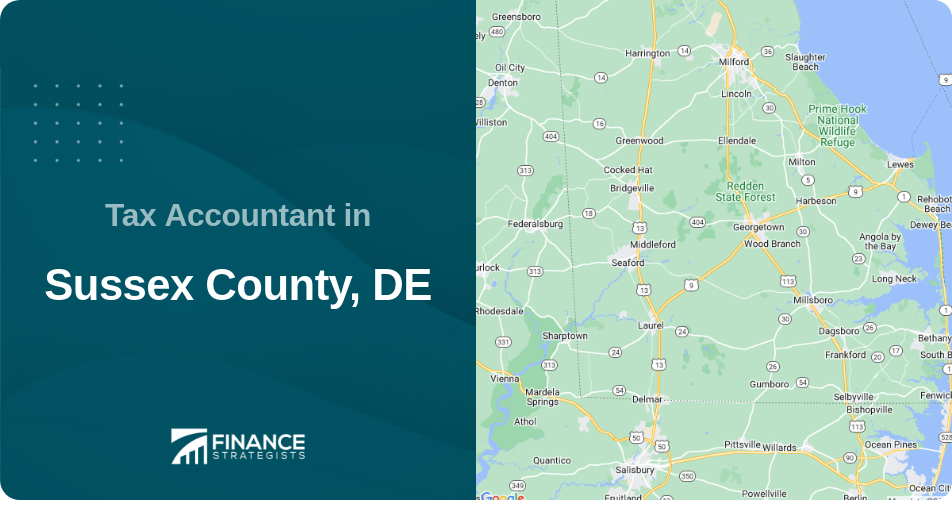 Tax Accountant in Sussex County, DE