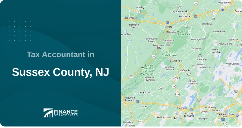 Tax Accountant in Sussex County, NJ