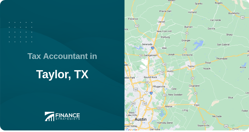 Tax Accountant in Taylor, TX