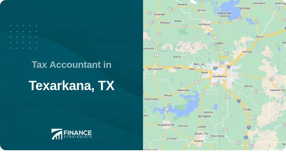 Tax Accountant in Texarkana, TX