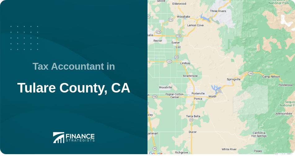 Tax Accountant in Tulare County, CA
