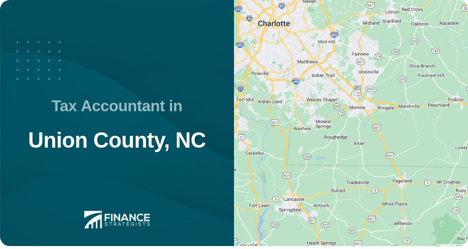Tax Accountant in Union County, NC