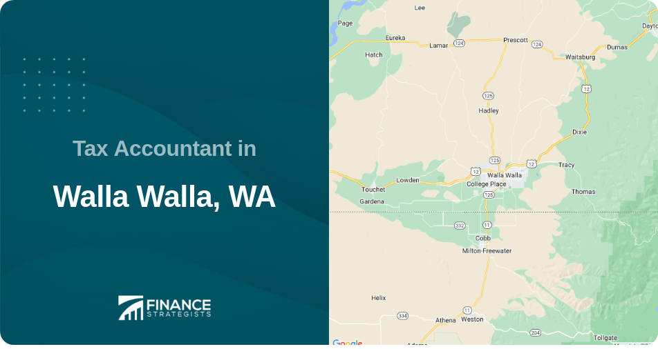 Tax Accountant in Walla Walla, WA