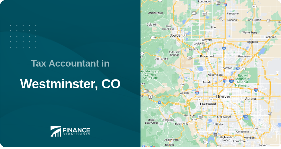 Tax Accountant in Westminster, CO