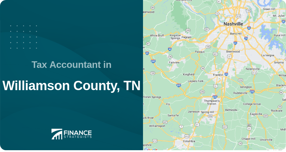 Tax Accountant in Williamson County, TN