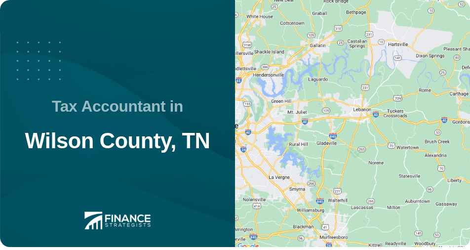 Tax Accountant in Wilson County, TN