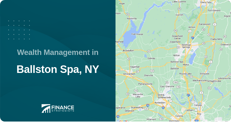 Wealth Management in Ballston Spa, NY