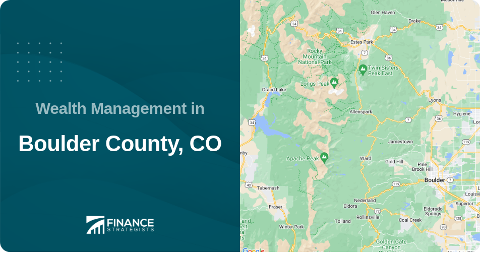 Wealth Management in Boulder County, CO