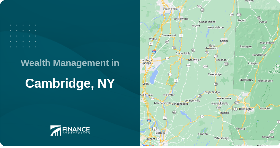 Wealth Management in Cambridge, NY