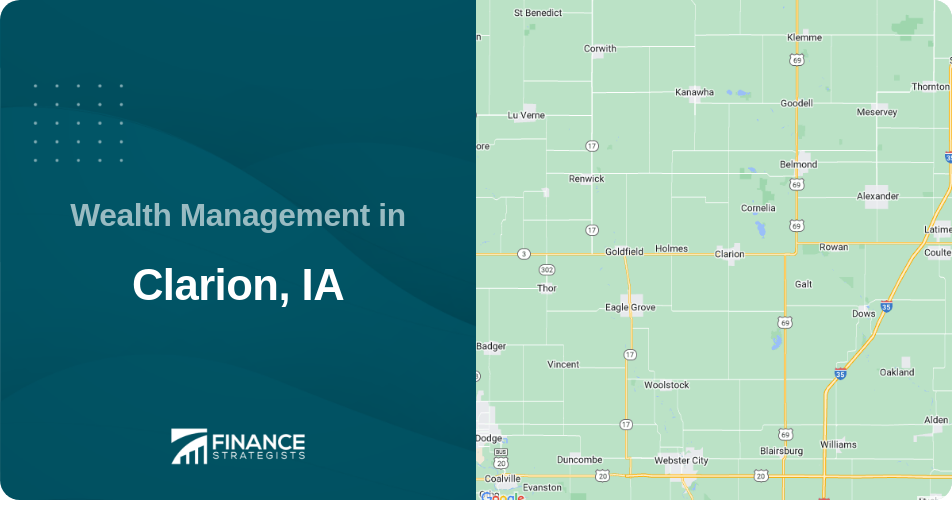 Wealth Management in Clarion, IA