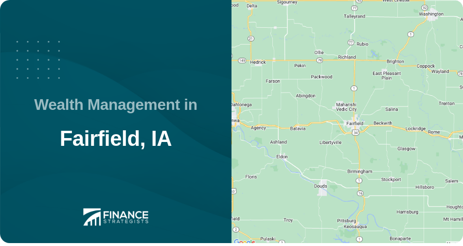 Wealth Management in Fairfield, IA