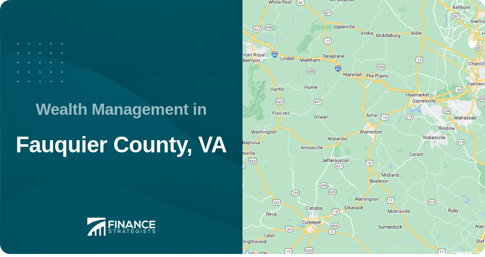 Wealth Management in Fauquier County, VA