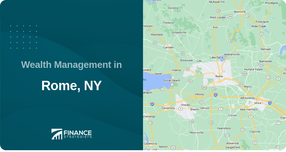 Wealth Management in Rome, NY
