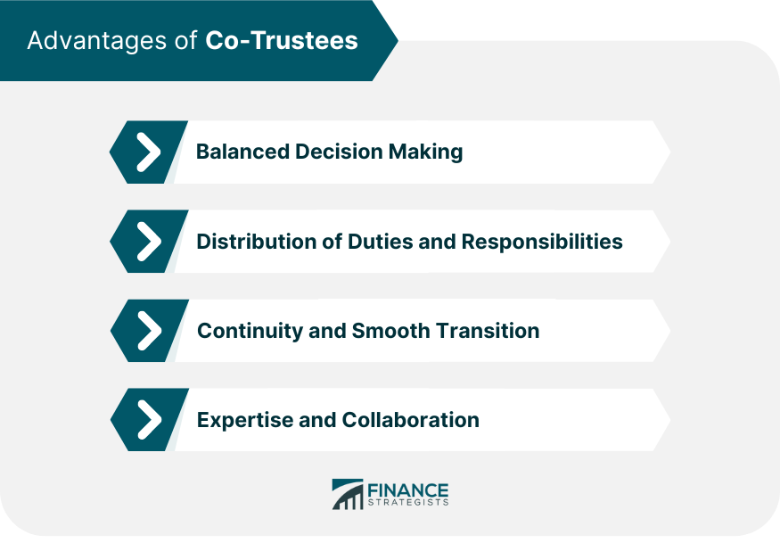 Advantages of Co-Trustees