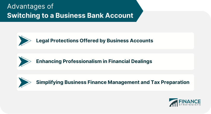 Advantages of Switching to a Business Bank Account