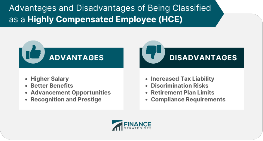 Advantages and Disadvantages of Being Classified as a Highly Compensated Employee (HCE)