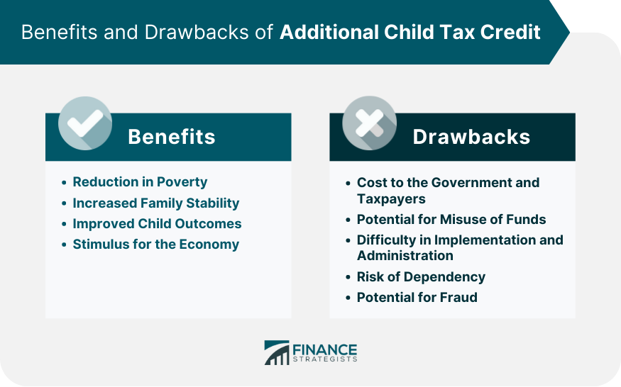 Benefits and Drawbacks of Additional Child Tax Credit