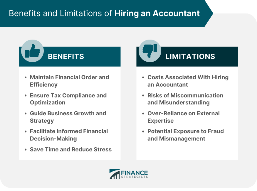 Benefits and Limitations of Hiring an Accountant
