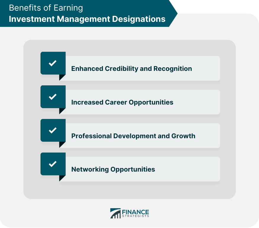 Benefits of Earning Investment Management Designations
