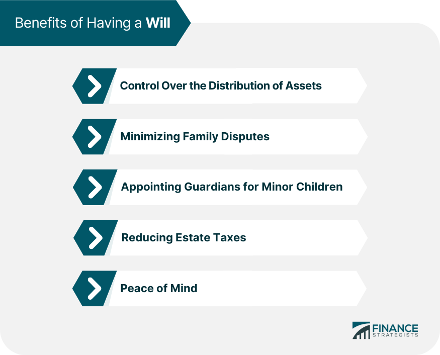 Benefits of Having a Will