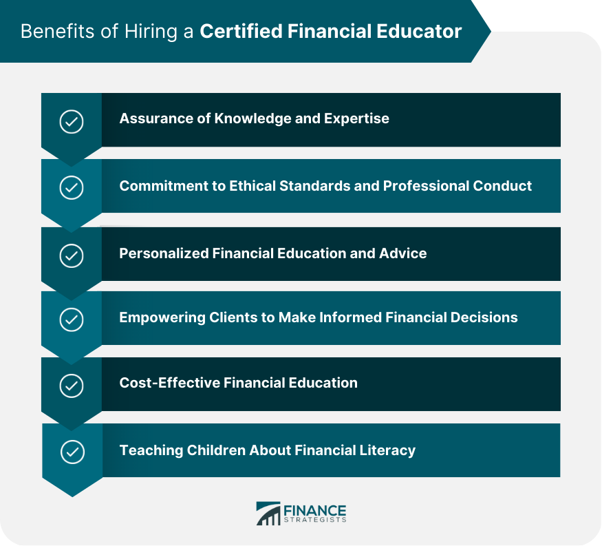 Benefits of Hiring a Certified Financial Educator