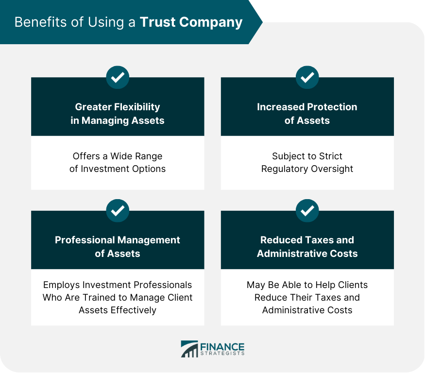 Benefits of Using a Trust Company