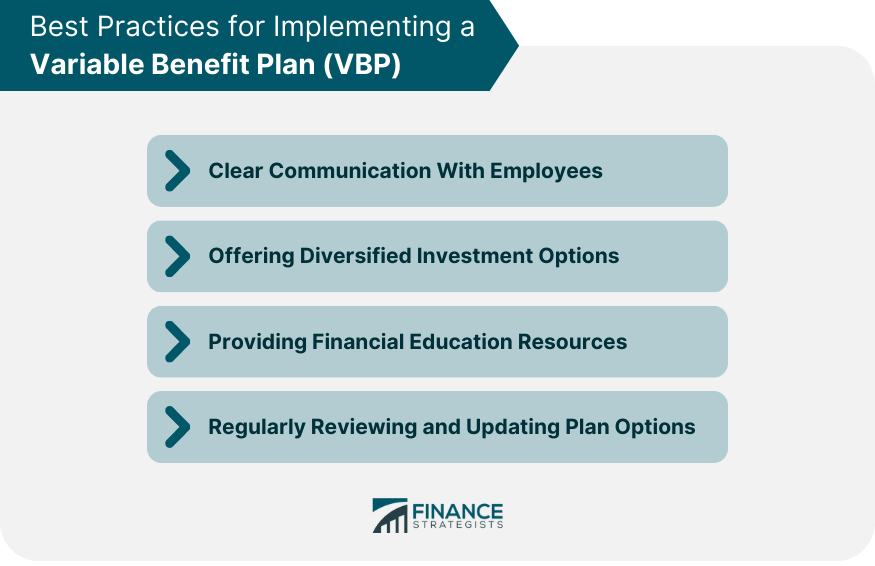 Best Practices for Implementing a Variable Benefit Plan (VBP)
