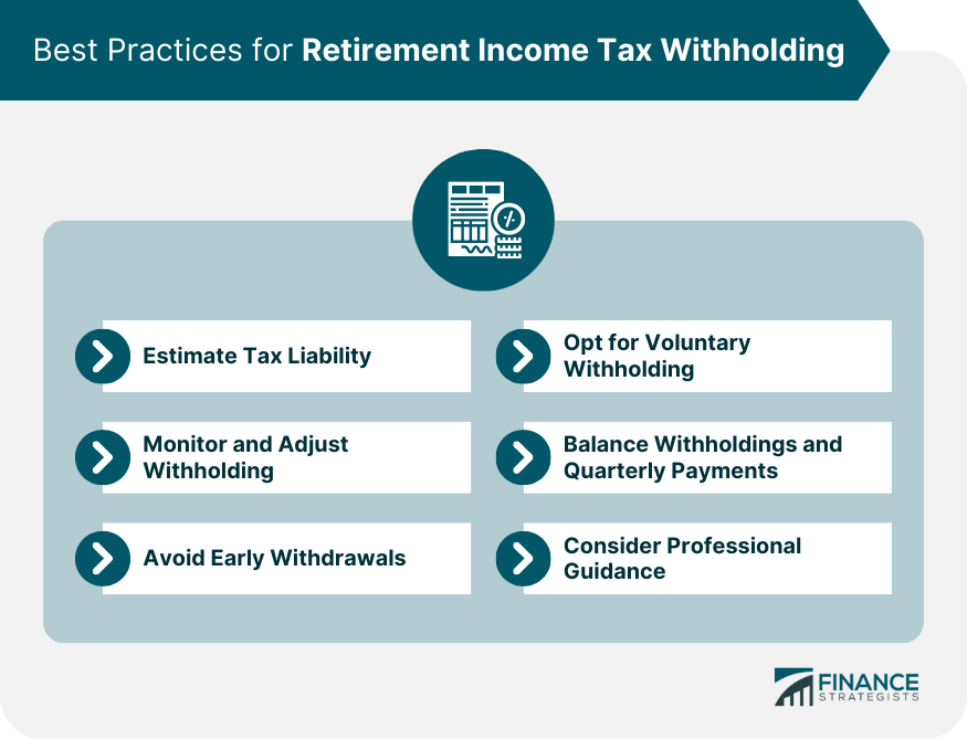 Best Practices for Retirement Income Tax Withholding