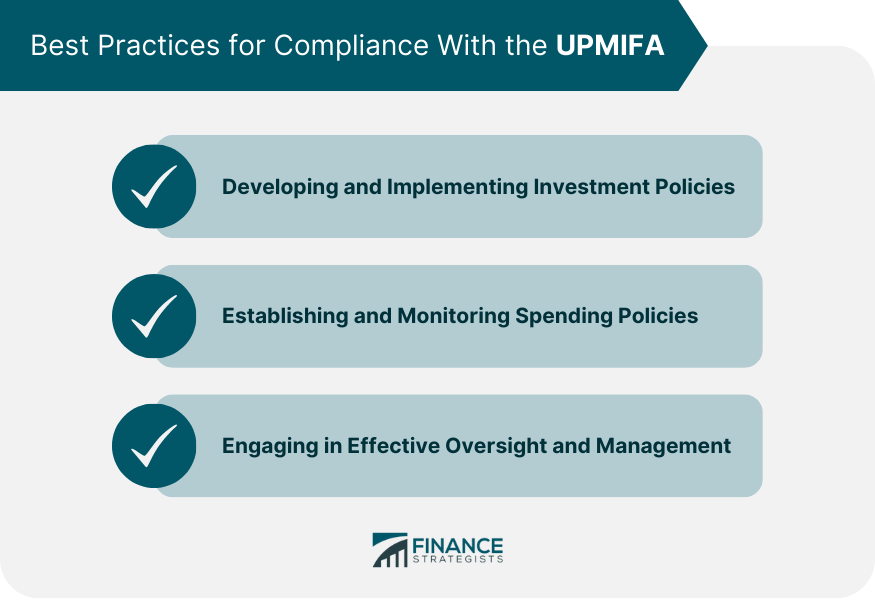 Best Practices for Compliance With the Uniform Prudent Management of Institutional Funds Act (UPMIFA)