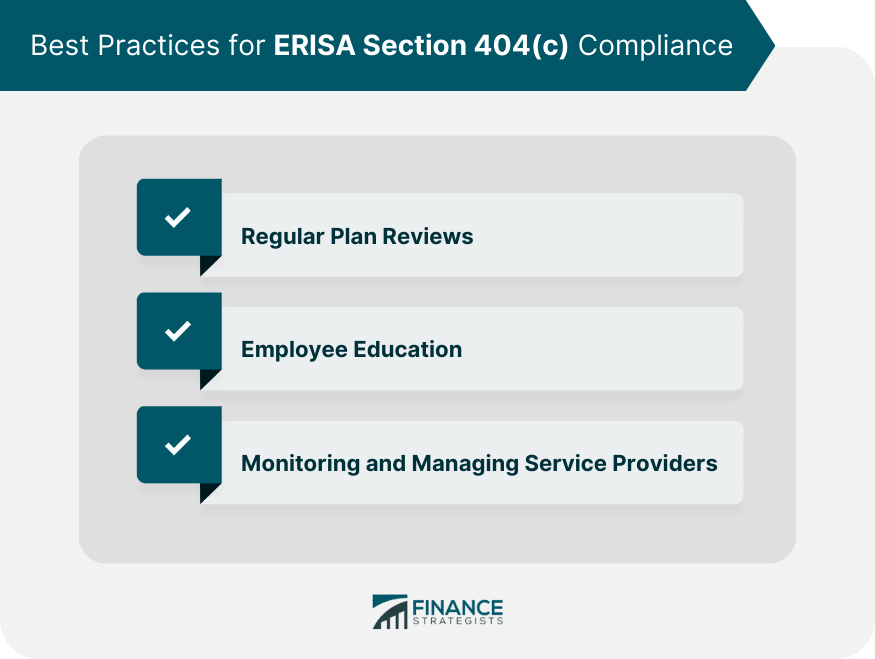 Best Practices for ERISA Section 404(c) Compliance