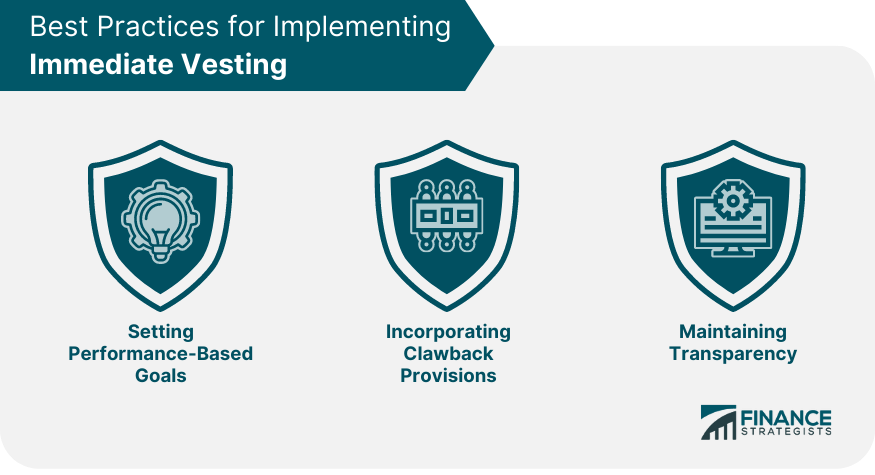 Best Practices for Implementing Immediate Vesting