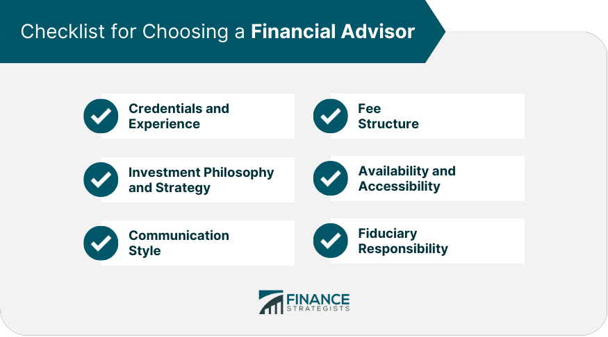 Checklist for Choosing a Financial Advisor