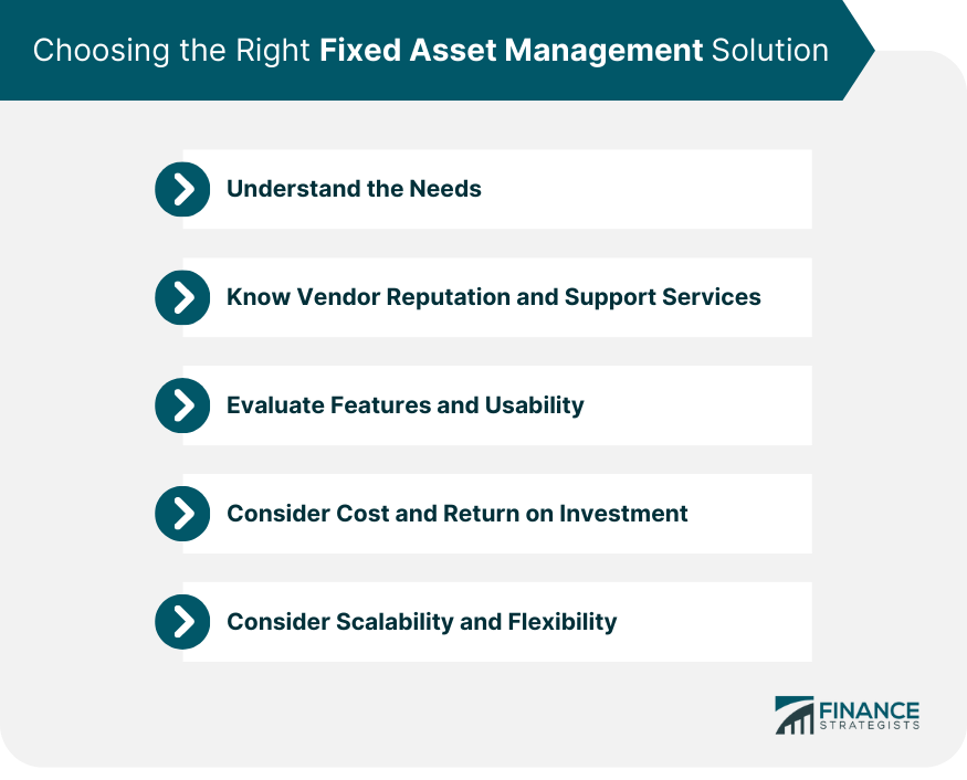 Choosing the Right Fixed Asset Management Solution