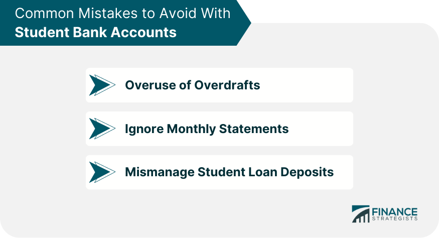 Common Mistakes to Avoid With Student Bank Accounts