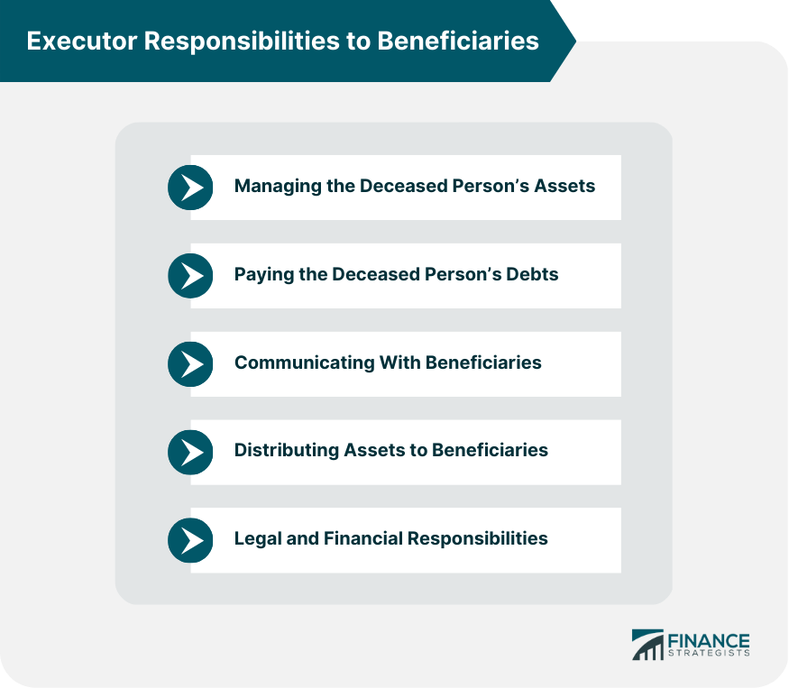 Executor Responsibilities to Beneficiaries